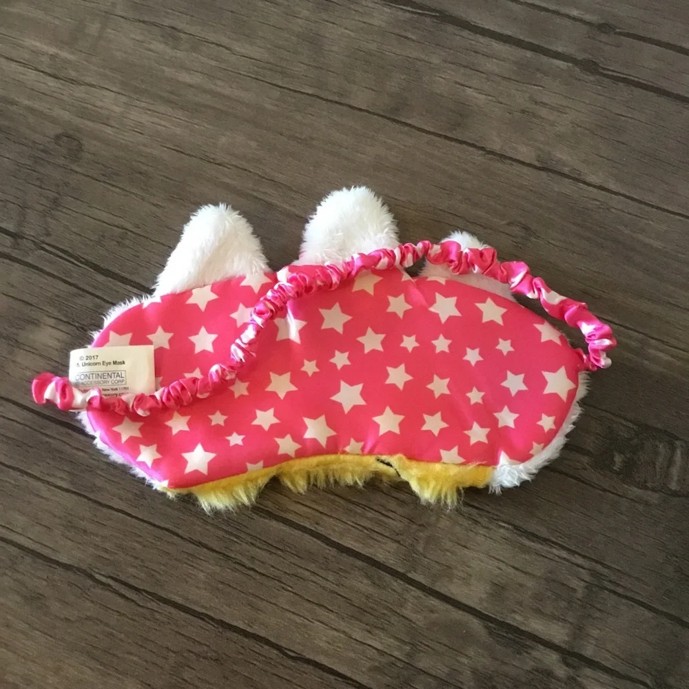 Kids Unicorn Plush Sleeping Eye Mask